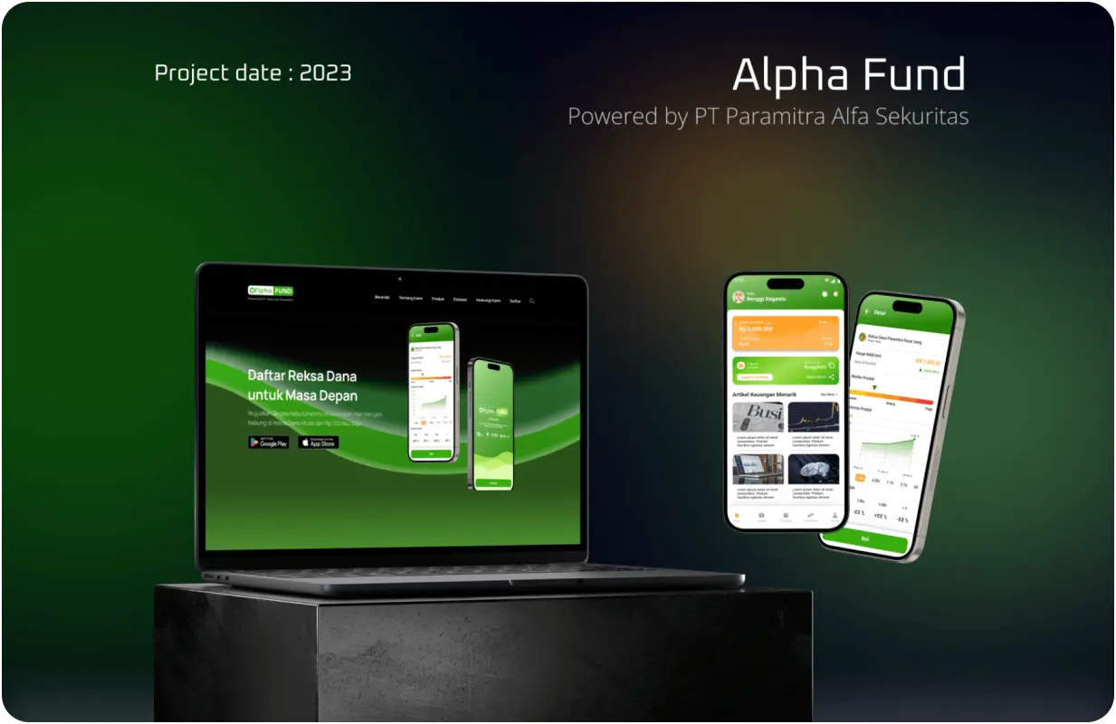 Pratinjau proyek Alpha Fund